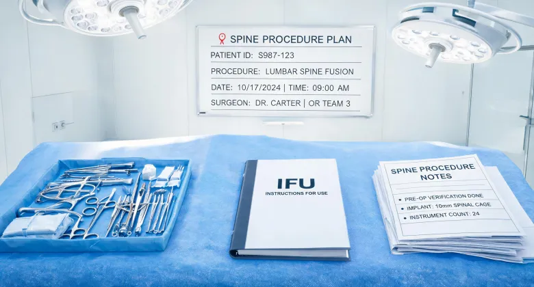 Surgical article header
